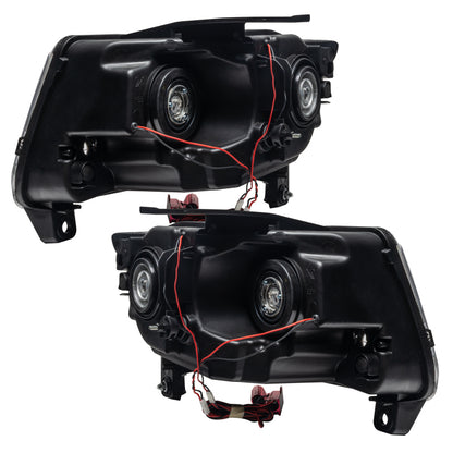 Oracle 11-13 Jeep Grand Cherokee SMD HL (Non-HID)-Chrome - ColorSHIFT w/ BC1 Controller