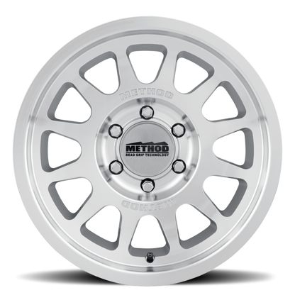 Method MR703 17x8.5 +25mm Offset 6x5.5 106.25mm CB Machined - Clear Coat Wheel