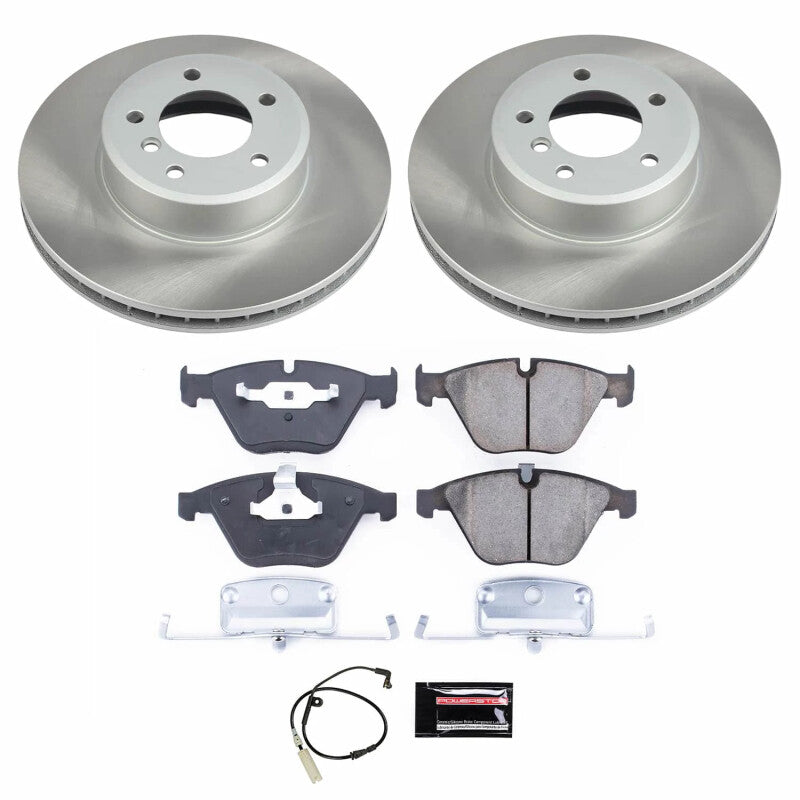 Power Stop 2008 BMW 535xi Front Semi-Coated Rotor Kit