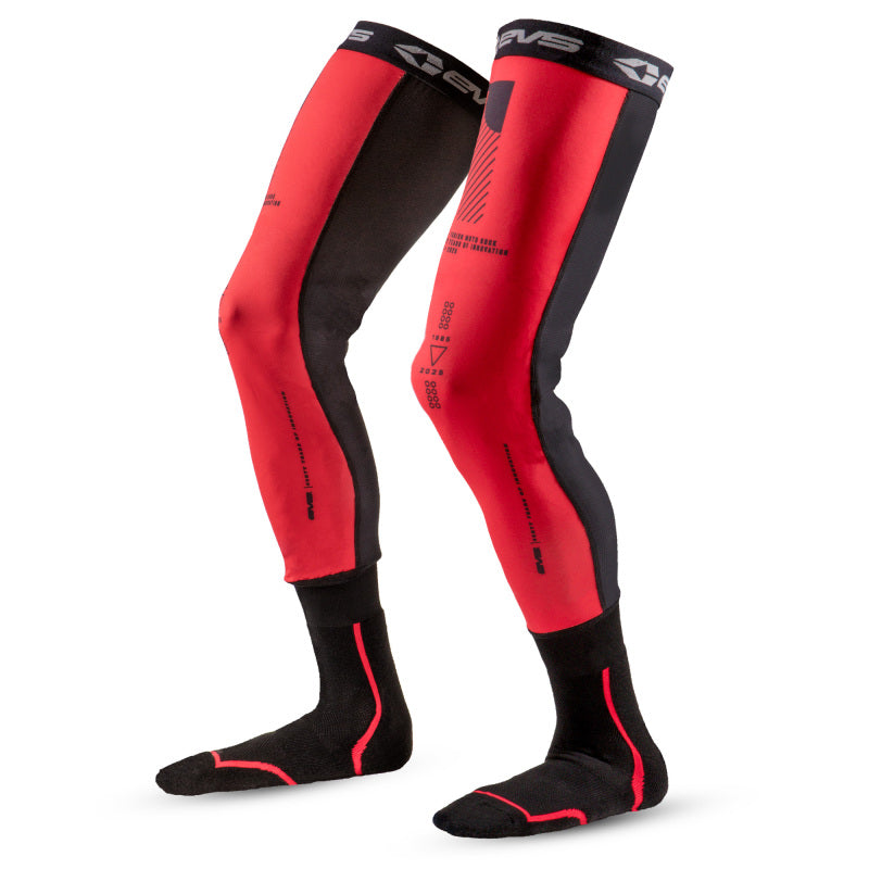 EVS Axis Sport Knee Brace 40th Anniversary Limited Edition Red Pair - Medium