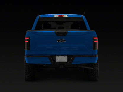 Raxiom 15-20 Ford F-150 RBX LED Tail Lights- Black Housing- Smoked Lens