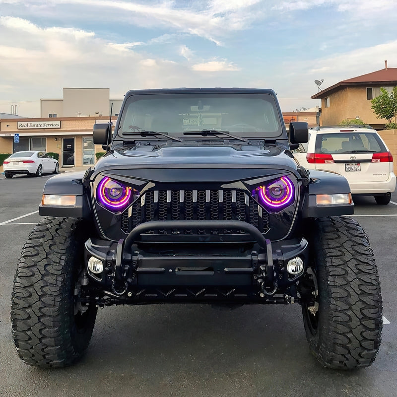Oracle Oculus Bi-LED Projector Headlights for Jeep JL/Gladiator JT - w/ BC1 Controller