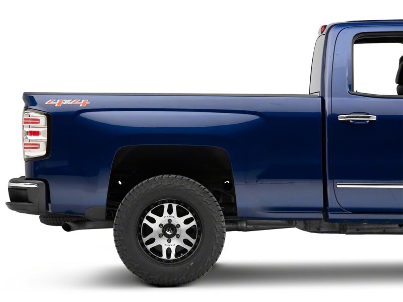 Raxiom 14-18 Chevrolet Silverado 1500 LED Tail Lights/Seq Turn Signals- Chrome- Clear Lens