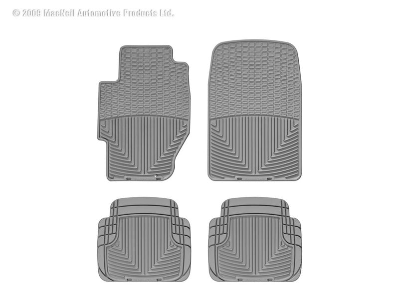 WT Rubber Mats - Front - Grey