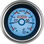 REDARC Dual Battery Voltage Gauge w/Optional Current Display - 52mm