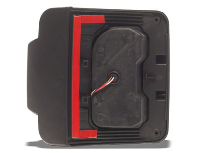 Raxiom 07-18 Jeep Wrangler JK Axial Series JL Style LED Tail Lights- Black Housing- Smoked Lens