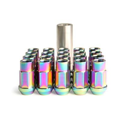 BLOX Racing 7-sided Forged Ti Lug Nut 12x1.25 - Single piece
