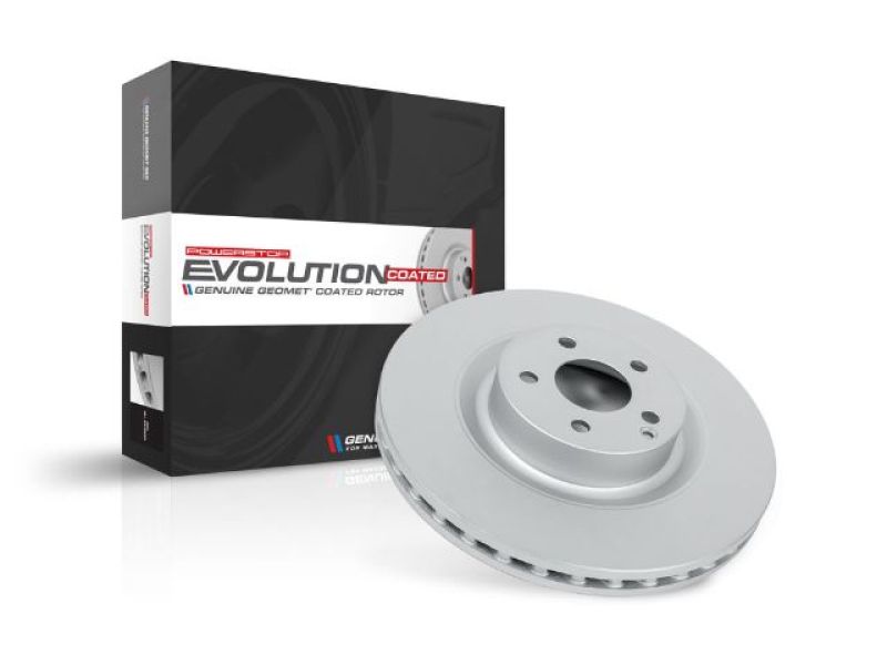 Power Stop 2014 BMW 228i Front Evolution High Carbon Geomet Coated Rotor