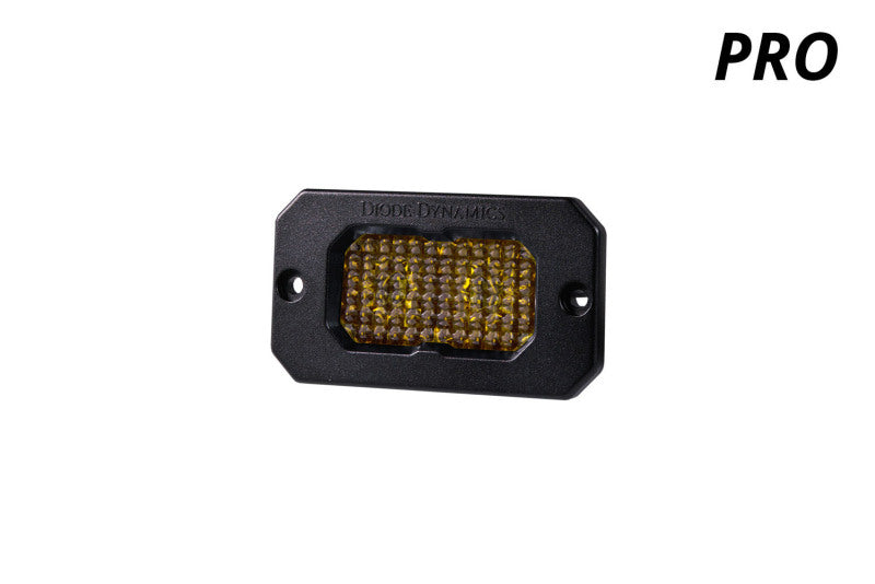 Diode Dynamics Stage Series 2 In LED Pod Pro - Yellow Fog Flush ABL Each