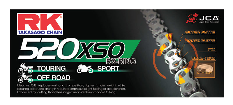 RK Chain 520XSO-104 - Natural