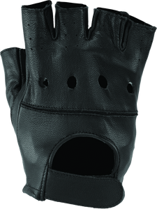 River Road Diamond Shorty Gloves Black Womens - Medium