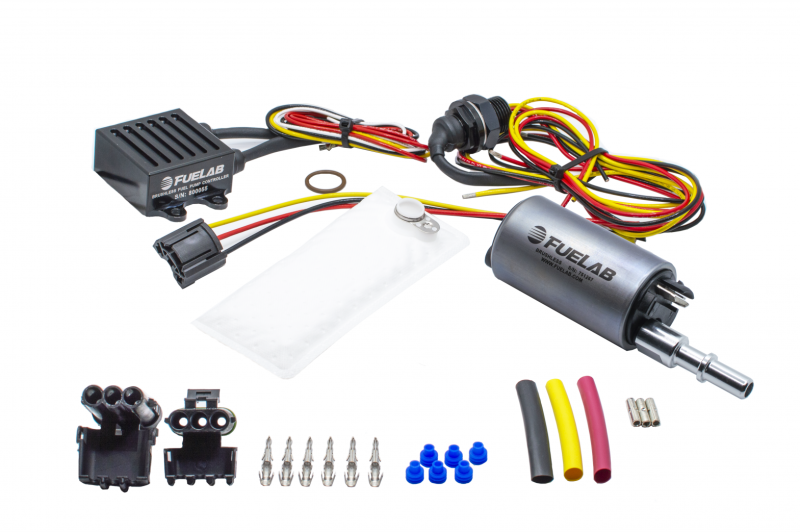 Fuelab 253 In-Tank Brushless Fuel Pump Kit w/3/8 SAE Outlet/72002/74101/Pre-Filter - 350 LPH