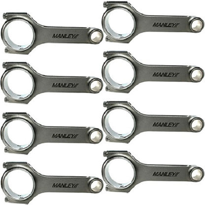 Manley Chrysler Small Block 5.7L Hemi Series 6.125in Lightweight I Beam Connecting Rod Set