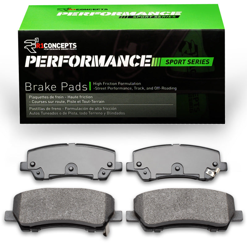 R1 15-23 Ford Mustang Rear Performance Sport Brake Pads