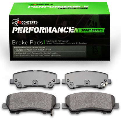 R1 15-23 Ford Mustang Rear Performance Sport Brake Pads