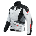 Dainese Tempest 3 D Dry Jacket Glacier Gray/Black/Lava Red Size - 46