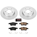 Power Stop 06-13 Mazda 3 Rear Z17 Evolution Geomet Coated Brake Kit