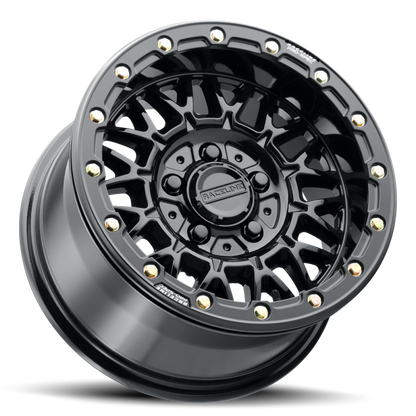 Raceline A15 Omega 15x10in / 4x137 BP / 10mm Offset / 110.18mm Bore - Gloss Black