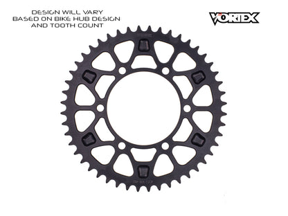 Vortex Racing V4 43 Tooth 520 Rear Sprocket - Hardcoat