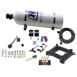 Nitrous Express 4150 Gemini Pro-Power Nitrous Kit (100-500HP) w/15lb Bottle