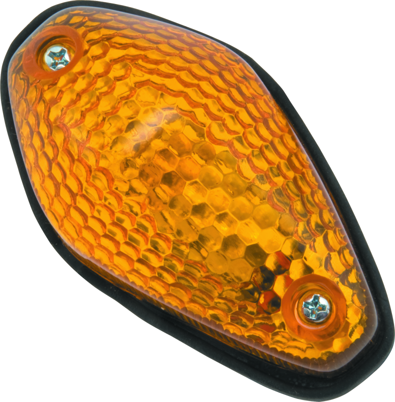 BikeMaster Universal Teardrop Marker Light - Amber