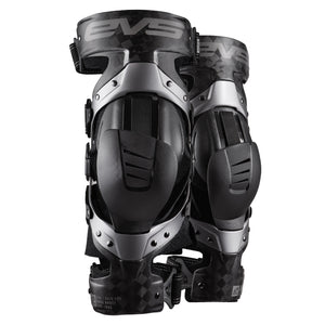 EVS Axis Pro Knee Brace Pair Black/Grey - Medium