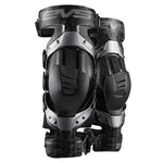 EVS Axis Sport Knee Brace Pair Black/Black/Grey - XL