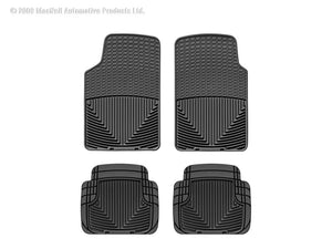 WT Rubber Mats - Front - Blk