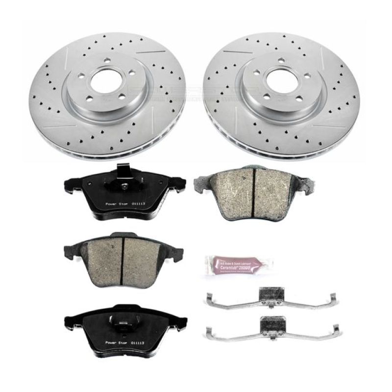 Power Stop 06-13 Volvo C70 Front Z23 Evolution Sport Brake Kit