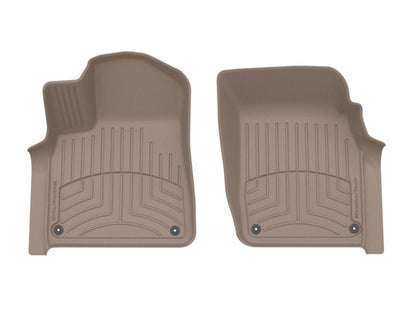 WeatherTech 17-25 Audi Q7 1st Row Front FloorLiner HP - Tan