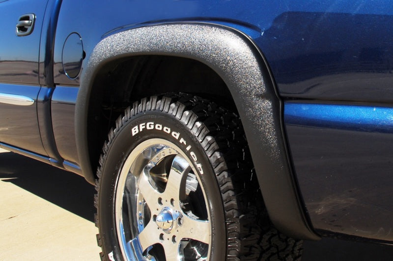 Lund 99-07 Chevy Silverado 1500 SX-Sport Style Smooth Elite Series Fender Flares - Black (2 Pc.)