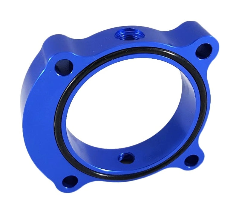 Torque Solution Throttle Body Spacer Kia Optima 2.0T  - Blue