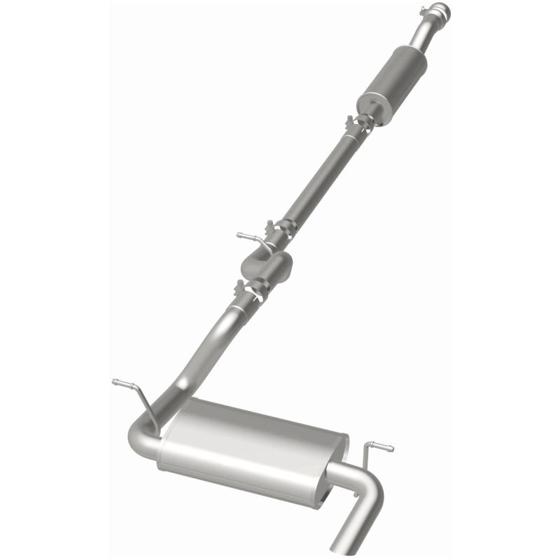 BRExhaust 18-25 Jeep Wrangler 2.0L Direct-Fit Replacement Exhaust Kit