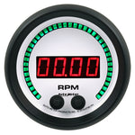 Autometer 85.7mm White 0-16K RPM Tachometer Phantom Elite Digital Gauge