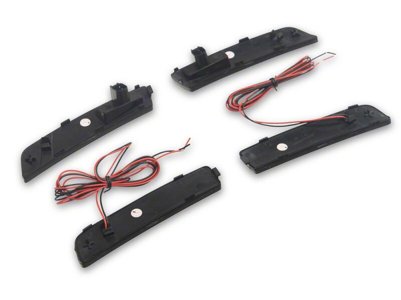Raxiom 21-26 Ford Mustang Mach-E LED Side Marker Lights- Smoked
