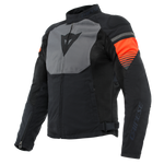 Dainese Air Fast Tex Jacket Black/Gray/Fluorescent-Red Size - 50