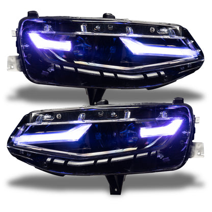 Oracle 19-21 Chevy Camaro LS/LT RGB+A Headlight DRL Kit - w/ Simple Controller