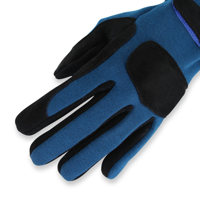 RaceQuip Blue 2-Layer SFI-5 Glove - Small