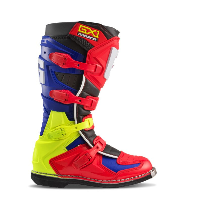 Gaerne GX1 Boot Red Multi Size - 9.5