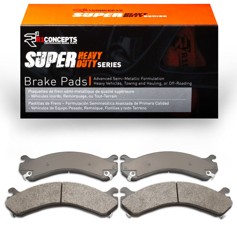 R1 01-10 GMC Sierra 3500 4WD Rear Super Duty Brake Pads