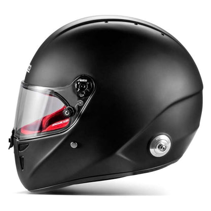 SPARCO Stealth RF Helmet - X Large - Matte Black/Red