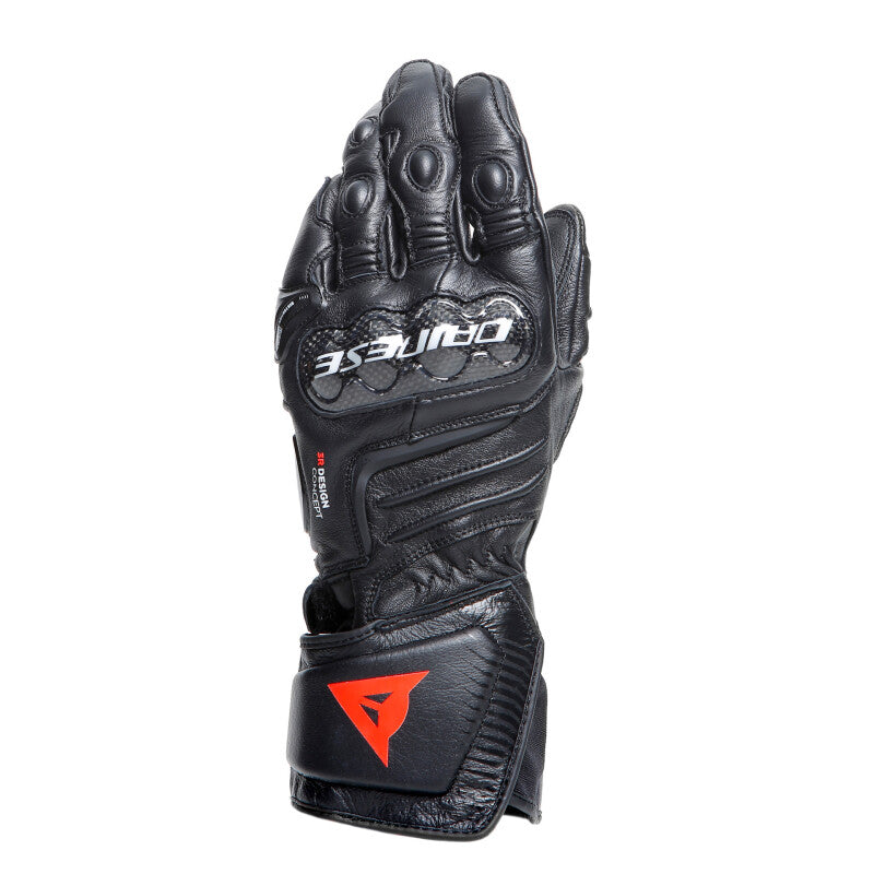 Dainese Carbon 4 Long Leather Gloves Black/Black/Black - XS