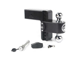 Weigh Safe 180 Hitch 6in Drop Hitch & 3in Shank (10K/21K GTWR) w/WS05 - Black Cerakote