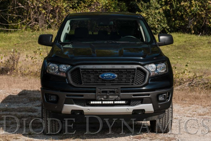 Diode Dynamics 19-21 Ford Ranger SS6 LED Lightbar Kit - Amber Driving