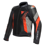 Dainese Super Rider 2 Absoluteshell Jacket Black/Dark Gull Gray/Fluorescent Red Size - 56