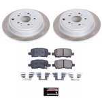 Power Stop 03-08 Honda Pilot Rear Semi-Coated Rotor Kit