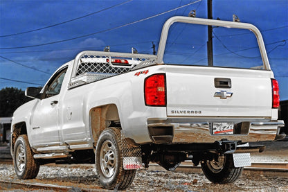 Dee Zee Universal Chevrolet Silverado Cargo Management Rear Rack - Standard Silver