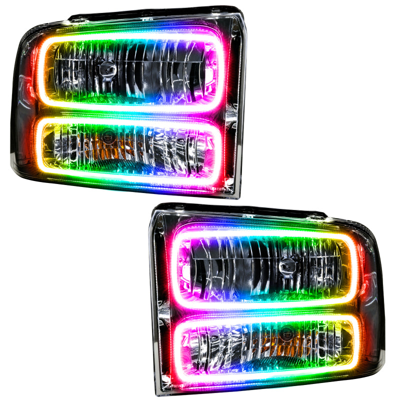 Oracle 05 Ford Excursion SMD HL - Chrome - ColorSHIFT w/ 2.0 Controller
