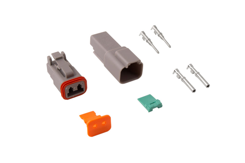 Diode Dynamics Deutsch Connector Kit 2-Pin 16-22 Gauge