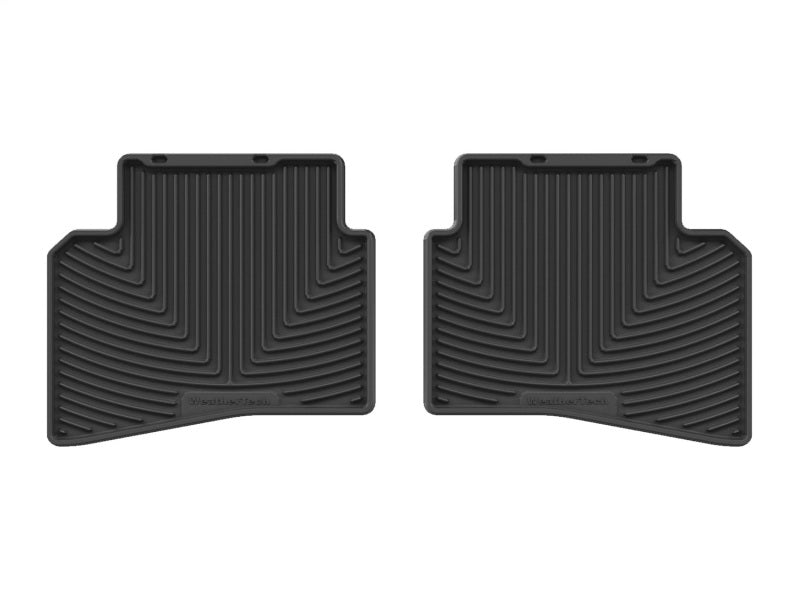WeatherTech 20-26 Hyundai Venue Rear All-Weather Floor Mats - Black